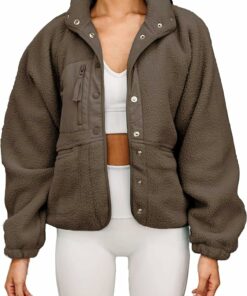 Fleece Faux Fur Jacket A57