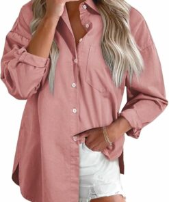 Light Pink Denim Shirt A33
