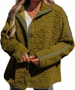 Lightweight Diamond Quilted Jacket A54