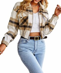 Women Zip Up Jacket A50